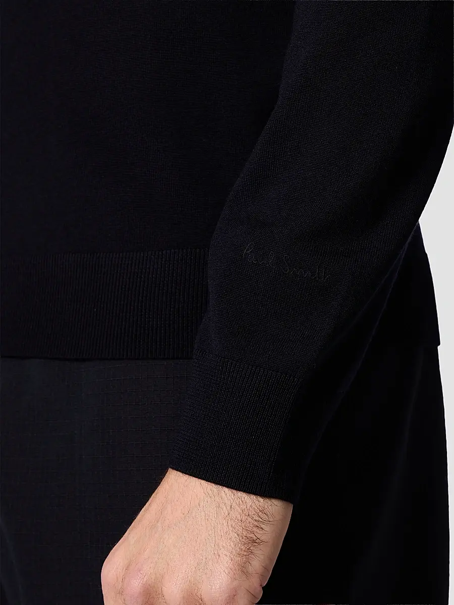 Paul Smith Men's Merino Wool Crewneck Sweater | Thumbnail 3 Paul Smith Men's Merino Wool Crewneck Sweater | Thumbnail 3