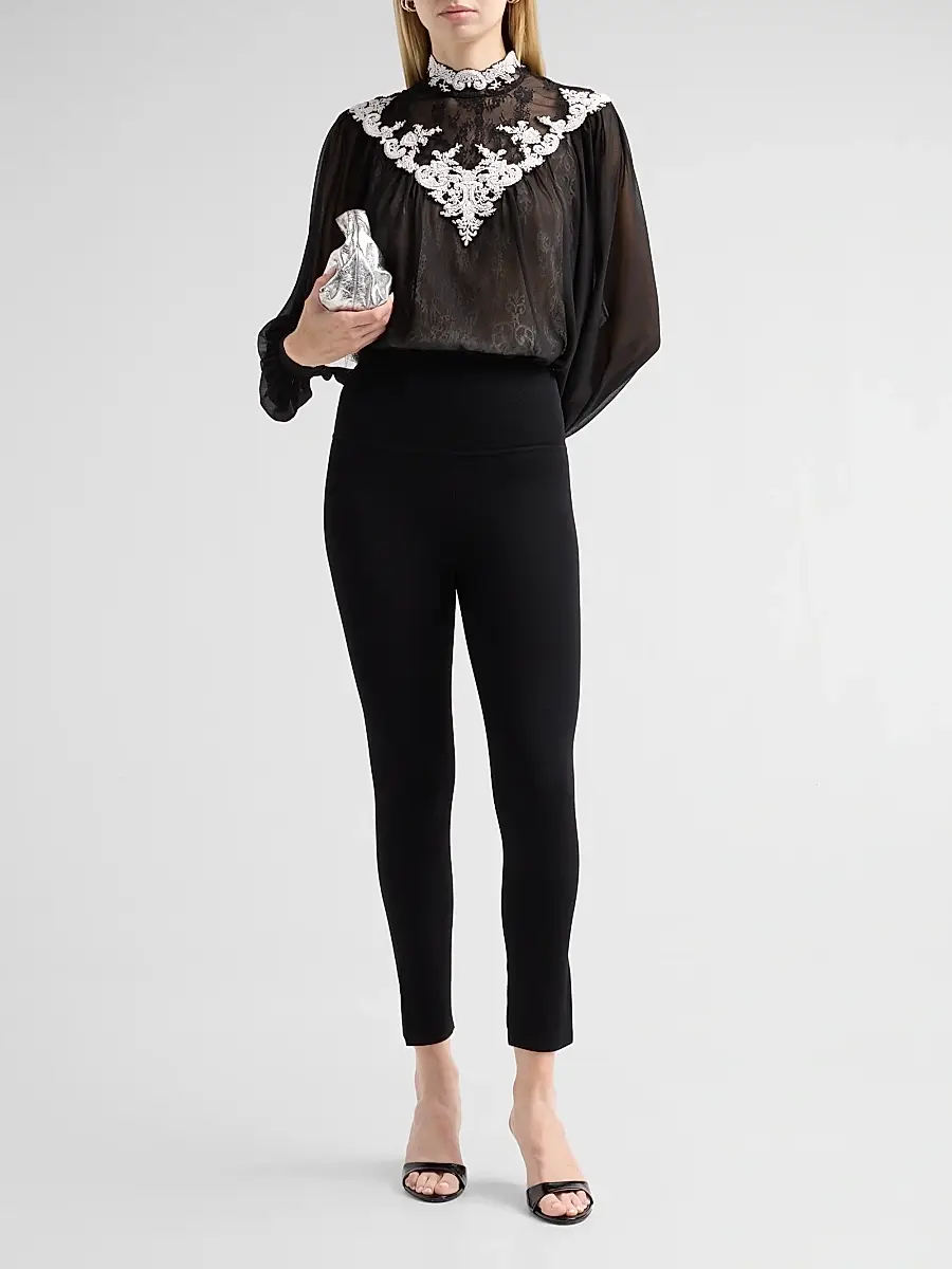 Kobi Halperin Women's Teagan Lace-Embroidered Blouse | Thumbnail 2 Kobi Halperin Women's Teagan Lace-Embroidered Blouse | Thumbnail 2