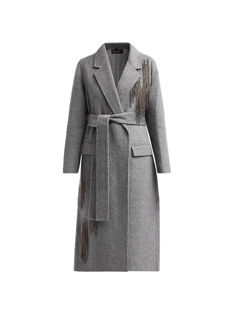 Kobi Halperin Women's Sydni Embellished Fringe Coat