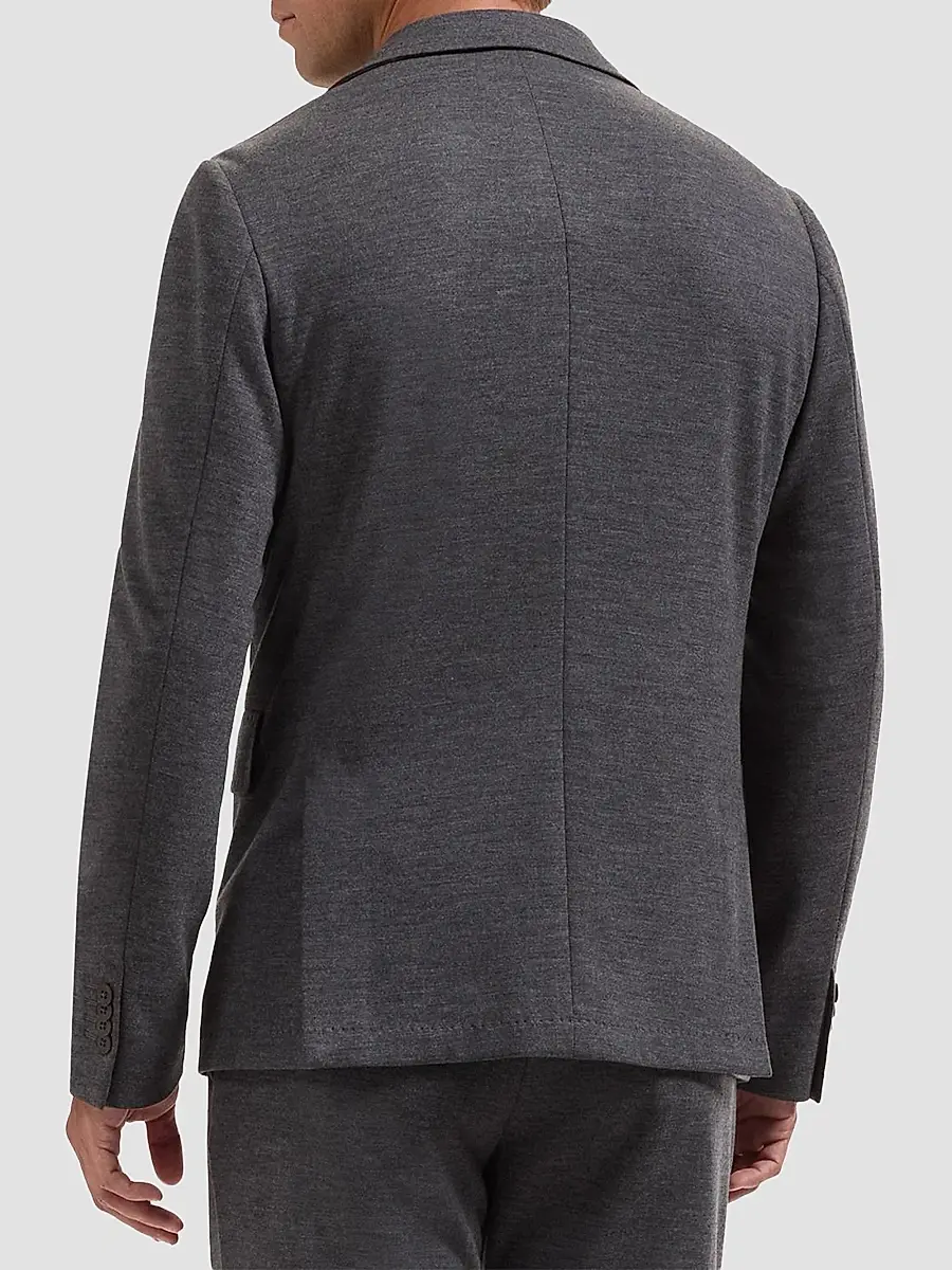 Bugatchi Men's Wool-Nylon Single-Breasted Blazer | Thumbnail 3 Bugatchi Men's Wool-Nylon Single-Breasted Blazer | Thumbnail 3