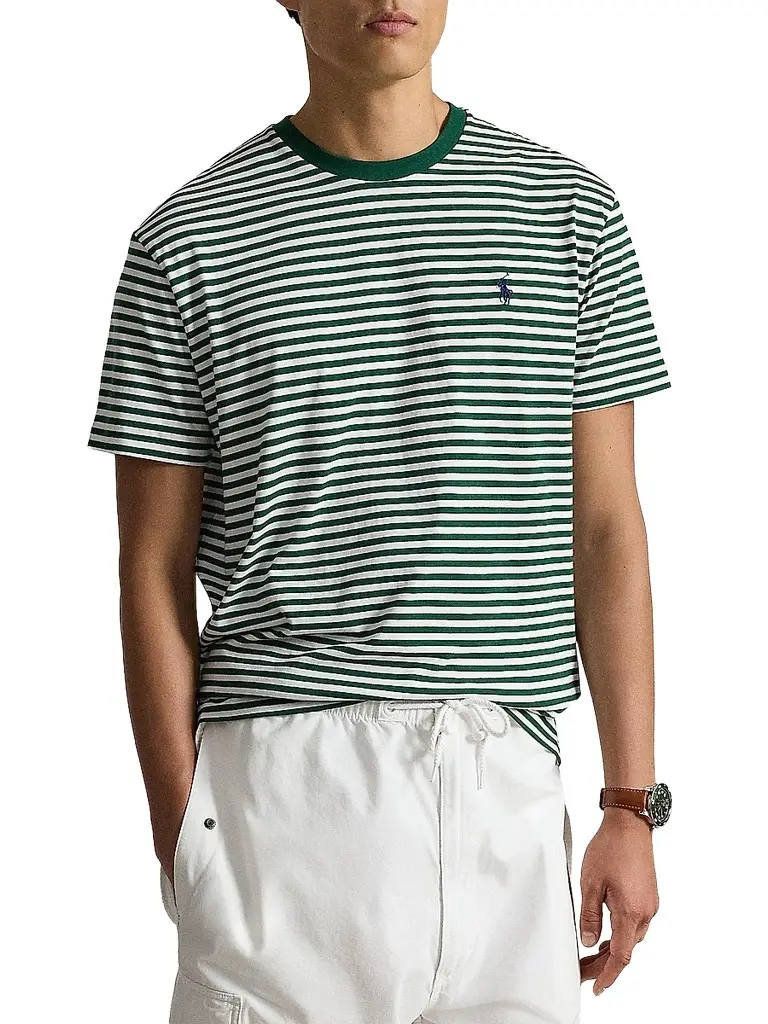 Polo Ralph Lauren Men's Classic-Fit Striped Jersey T-Shirt