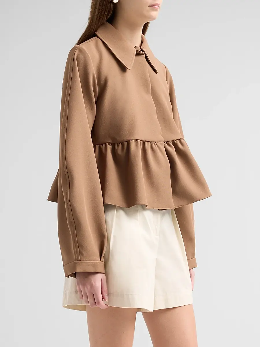 Kika Vargas Women's Rhian Crêpe Top | Thumbnail 4 Kika Vargas Women's Rhian Crêpe Top | Thumbnail 4