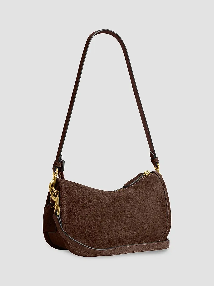 Coach Women's Waverly Suede Shoulder Bag | Thumbnail 8 Coach Women's Waverly Suede Shoulder Bag | Thumbnail 8