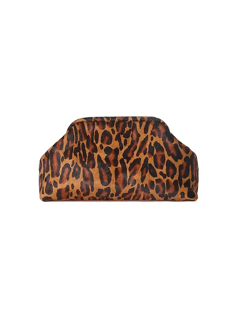 BTB Los Angeles Women's Harlow Cheetah Calf-Hair Clutch