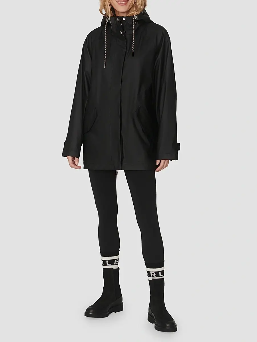 Varley Women's Orlen Drawstring Short Rain Jacket | Thumbnail 2
