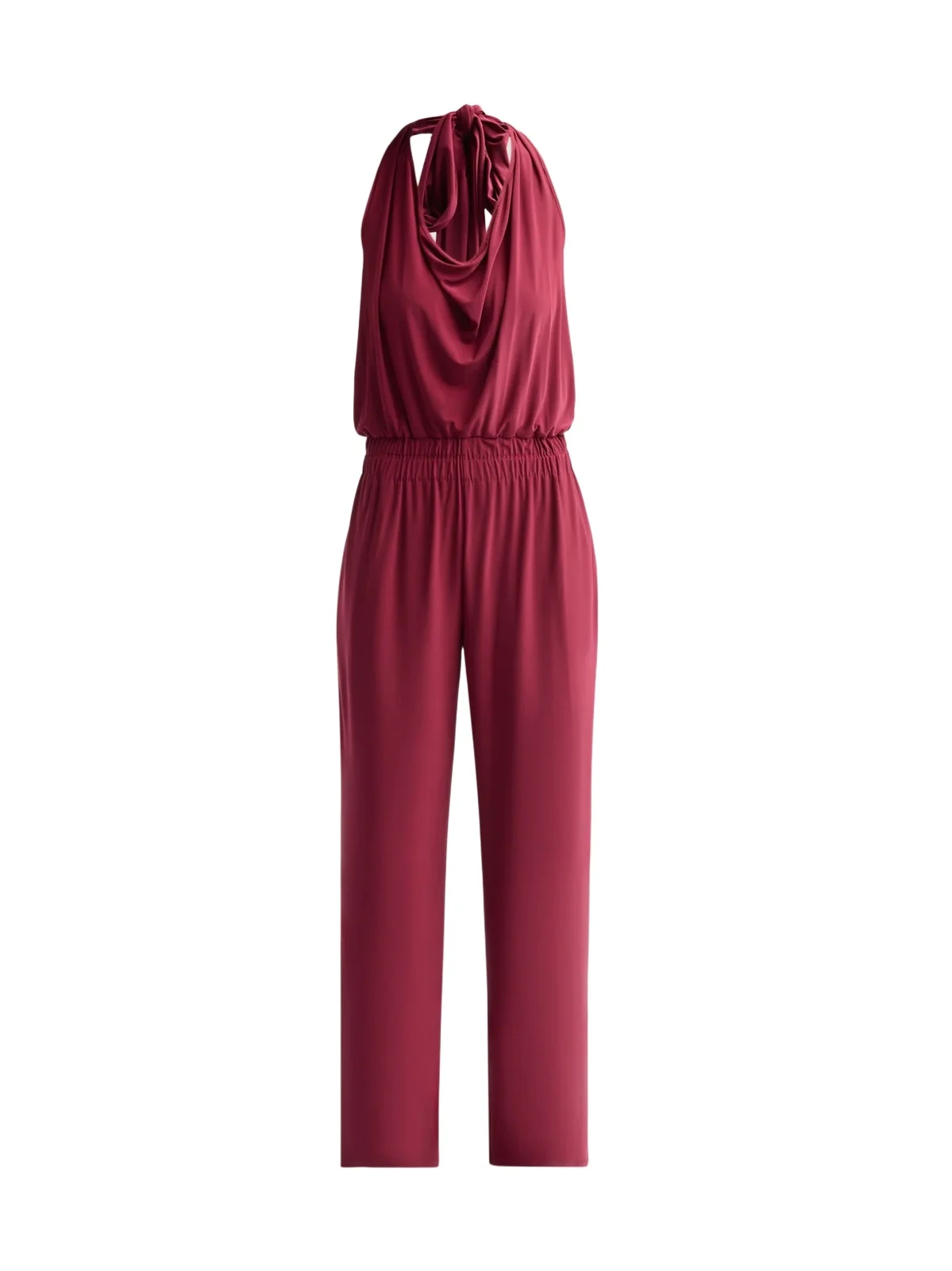Women's Stephanie Halterneck Jersey Jumpsuit