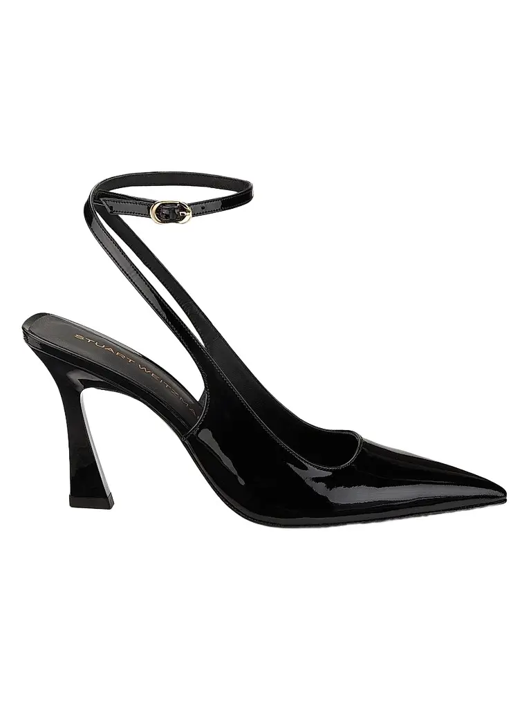 Stuart Weitzman Women's Pump Vinnie 85MM Patent Leather Pumps
