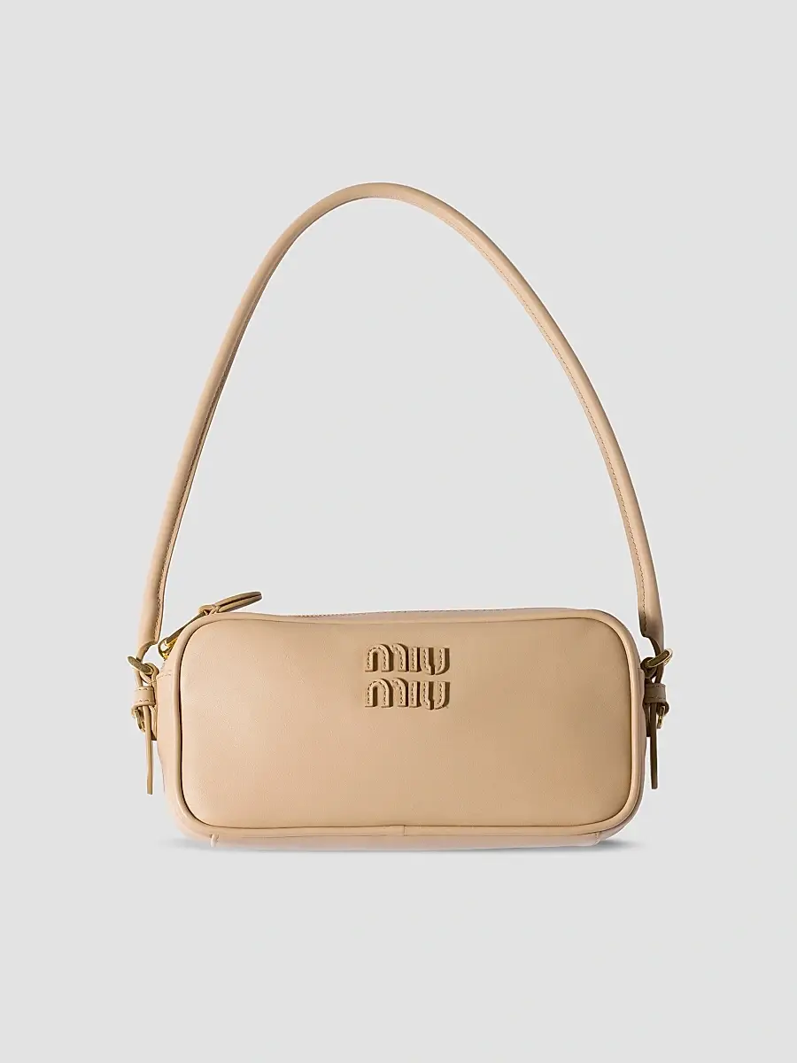 Miu Miu Women's Leather Pouch | Thumbnail 2 Miu Miu Women's Leather Pouch | Thumbnail 2