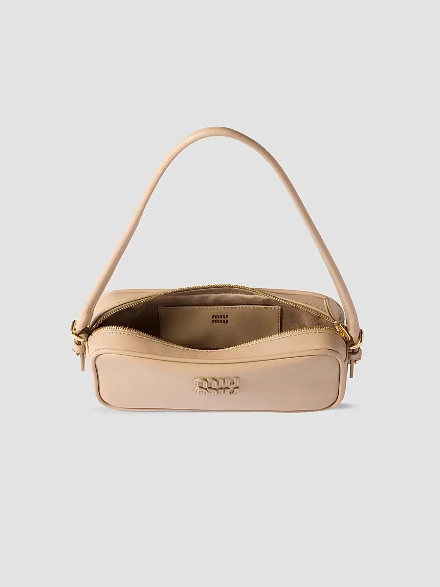 Miu Miu Women's Leather Pouch | Thumbnail 5 Miu Miu Women's Leather Pouch | Thumbnail 5