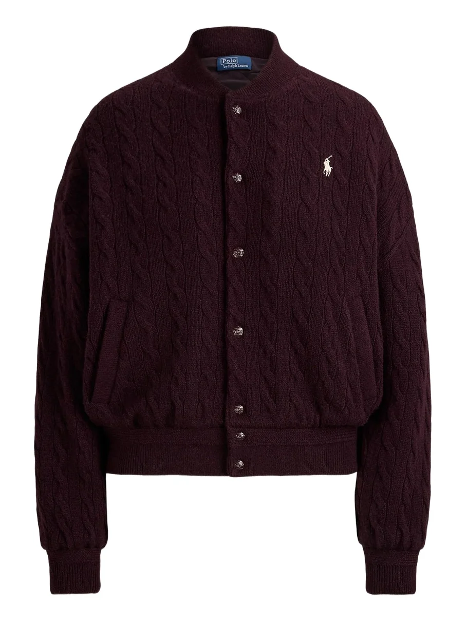 Polo Ralph Lauren Women's Cable-Knit Wool-Cashmere Jacket