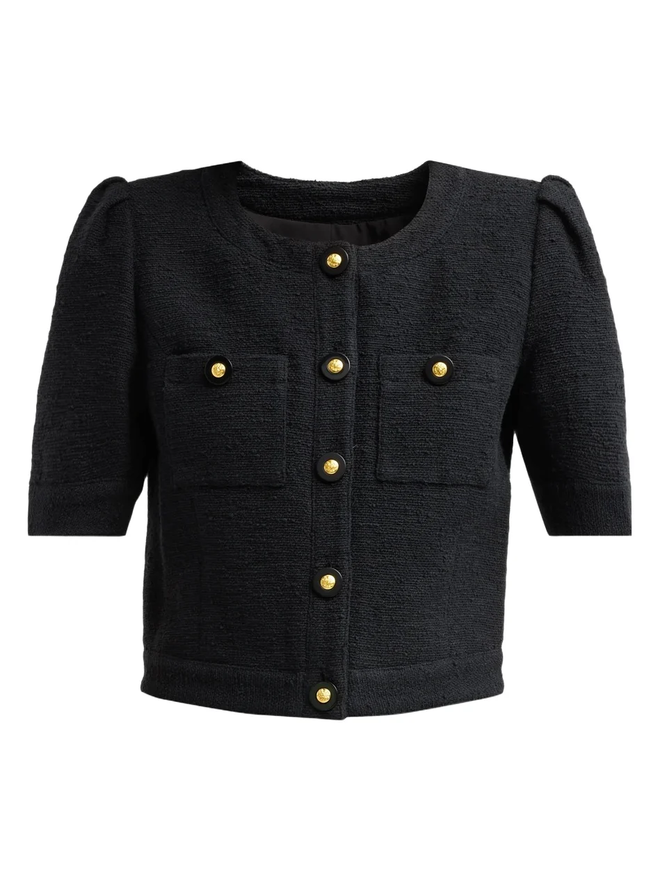 Women's Allegra Cotton-Blend Cropped Jacket Women's Allegra Cotton-Blend Cropped Jacket