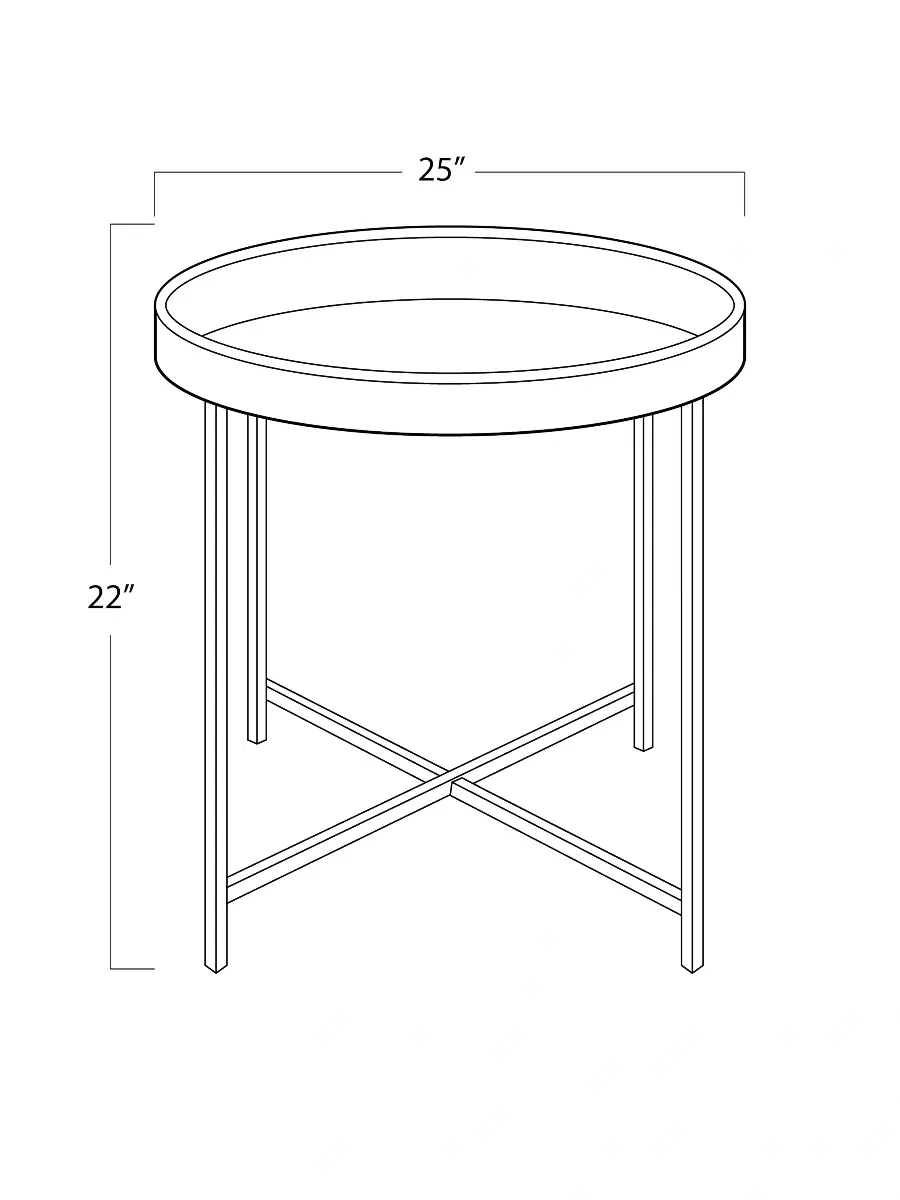 Regina Andrew Derby Leather Tray Table | Thumbnail 5 Regina Andrew Derby Leather Tray Table | Thumbnail 5