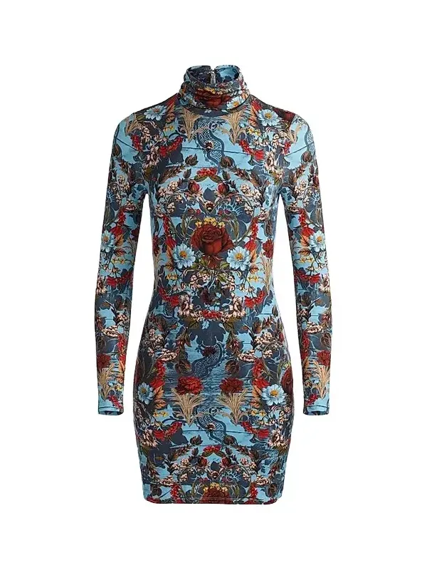 Women's Delora Printed Body-Con Mini Dress