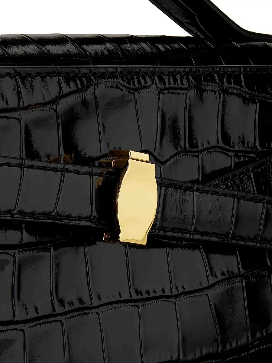 Veronica Beard Women's Croc-Embossed Leather Clutch | Thumbnail 6 Veronica Beard Women's Croc-Embossed Leather Clutch | Thumbnail 6
