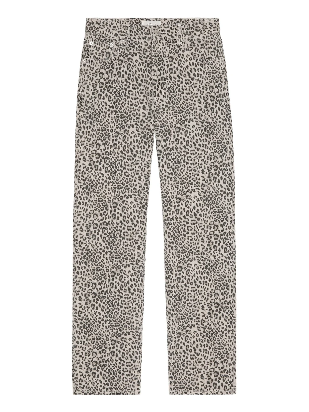 RAILS Women's Topanga Cheetah-Print Straight-Leg Jeans