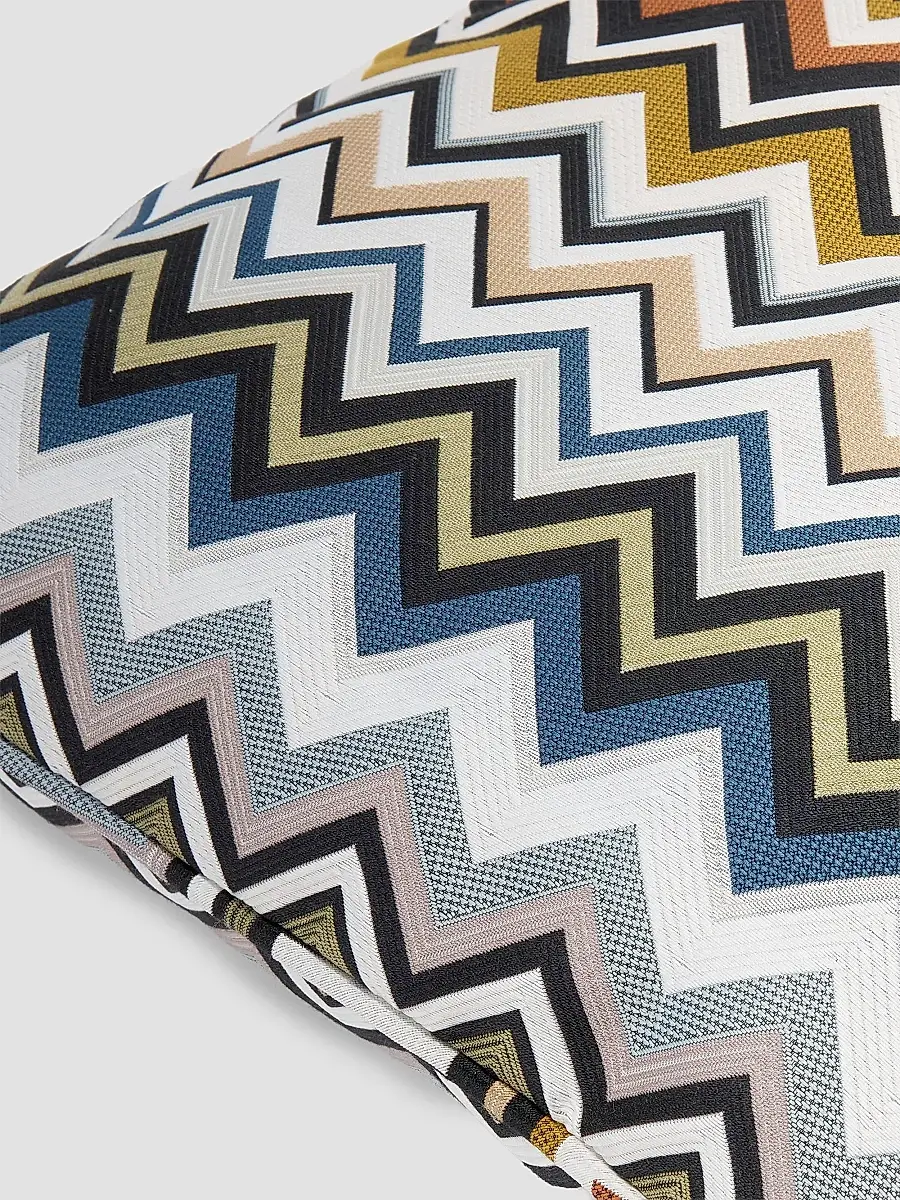 Missoni Belfast Chevron-Striped Square Cushion | Thumbnail 3 Missoni Belfast Chevron-Striped Square Cushion | Thumbnail 3