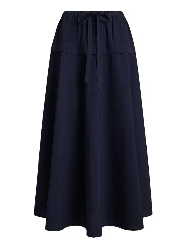 Women's Cotton Canvas A-Line Skirt Women's Cotton Canvas A-Line Skirt