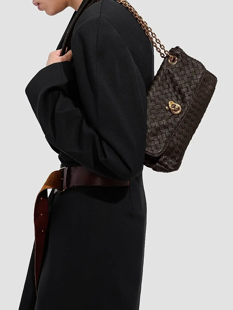 Bottega Veneta Women's Madison Leather Chain Shoulder Bag | Thumbnail 2 Bottega Veneta Women's Madison Leather Chain Shoulder Bag | Thumbnail 2