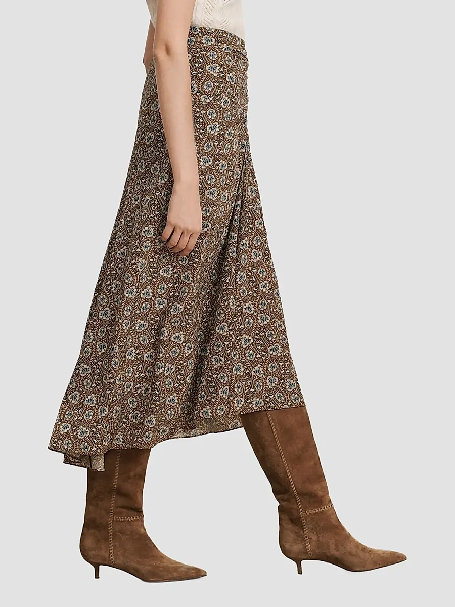 Veronica Beard Women's Limani Silk-Blend Midi Skirt | Thumbnail 5 Veronica Beard Women's Limani Silk-Blend Midi Skirt | Thumbnail 5