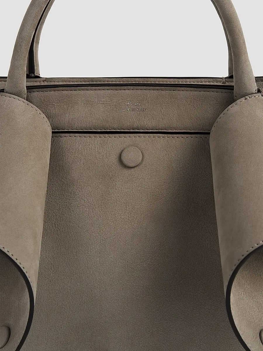 TOTEME Women's Mercer Small Nubuck Tote Bag | Thumbnail 3