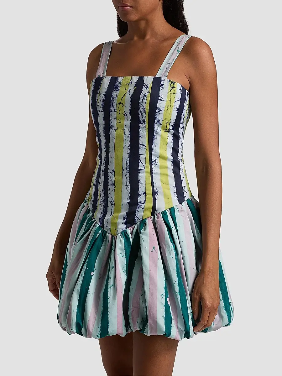 Busayo Women's Ayoife Striped Cotton Minidress | Thumbnail 4 Busayo Women's Ayoife Striped Cotton Minidress | Thumbnail 4