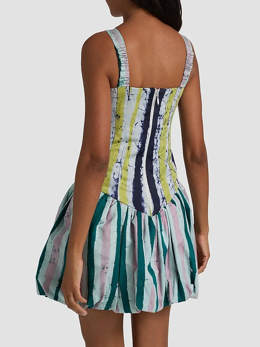 Busayo Women's Ayoife Striped Cotton Minidress | Thumbnail 5 Busayo Women's Ayoife Striped Cotton Minidress | Thumbnail 5