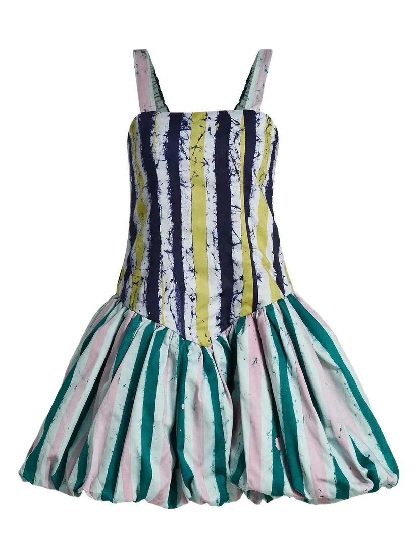 Busayo Women's Ayoife Striped Cotton Minidress