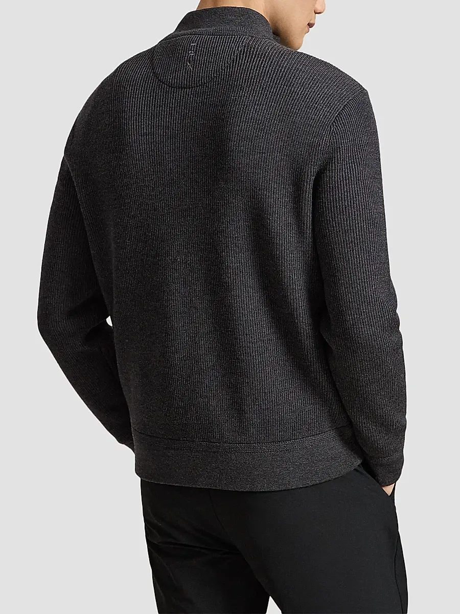 Polo Ralph Lauren Men's Performance Hybrid Full-Zip Sweater | Thumbnail 3 Polo Ralph Lauren Men's Performance Hybrid Full-Zip Sweater | Thumbnail 3