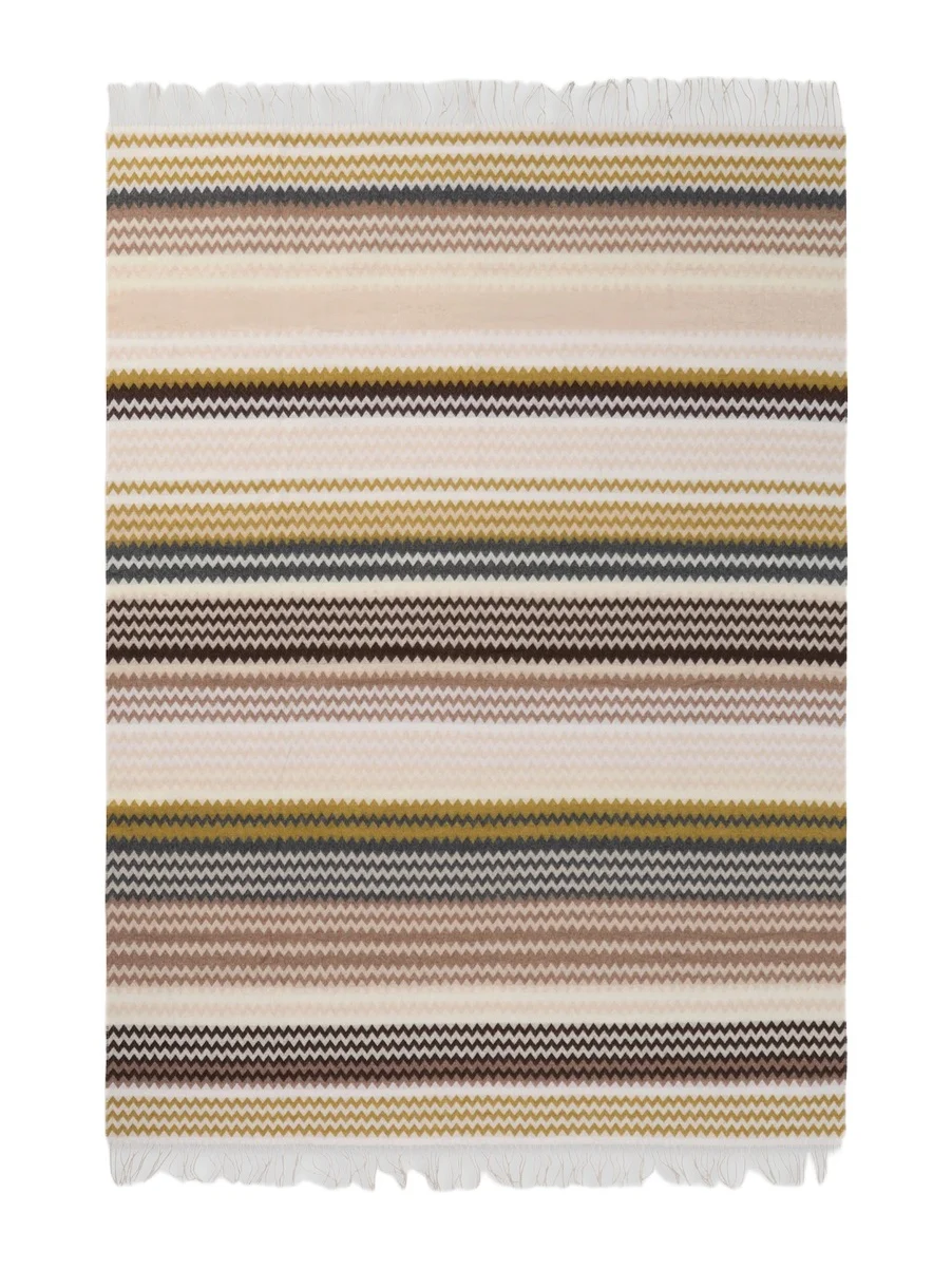 Missoni Humbert Striped Wool-Blend Throw Blanket
