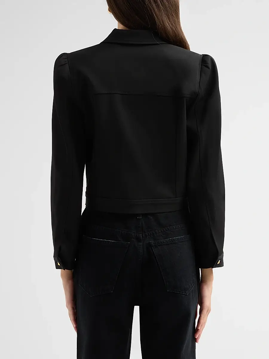 L'Agence Women's Kasey Crop Jacket | Thumbnail 3 L'Agence Women's Kasey Crop Jacket | Thumbnail 3