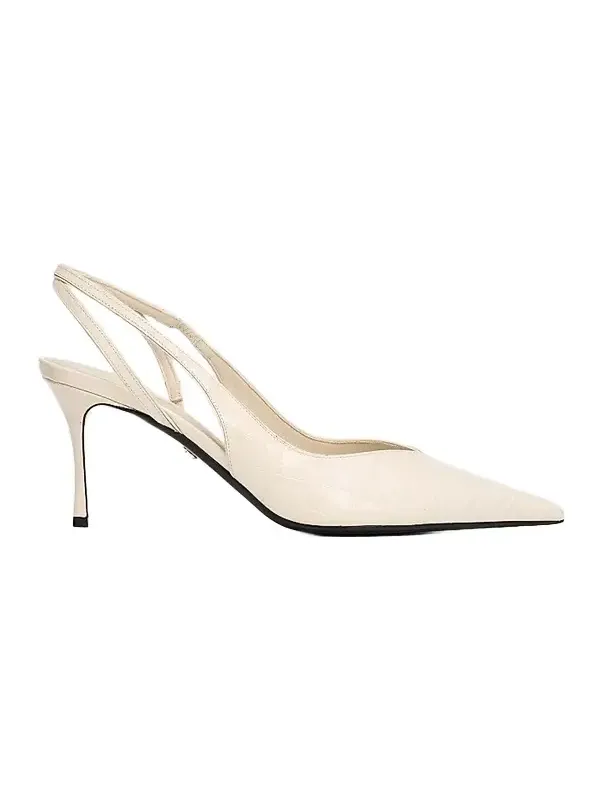 Ferragamo Women's Dafne 70MM Croc-Embossed Slingback Pumps