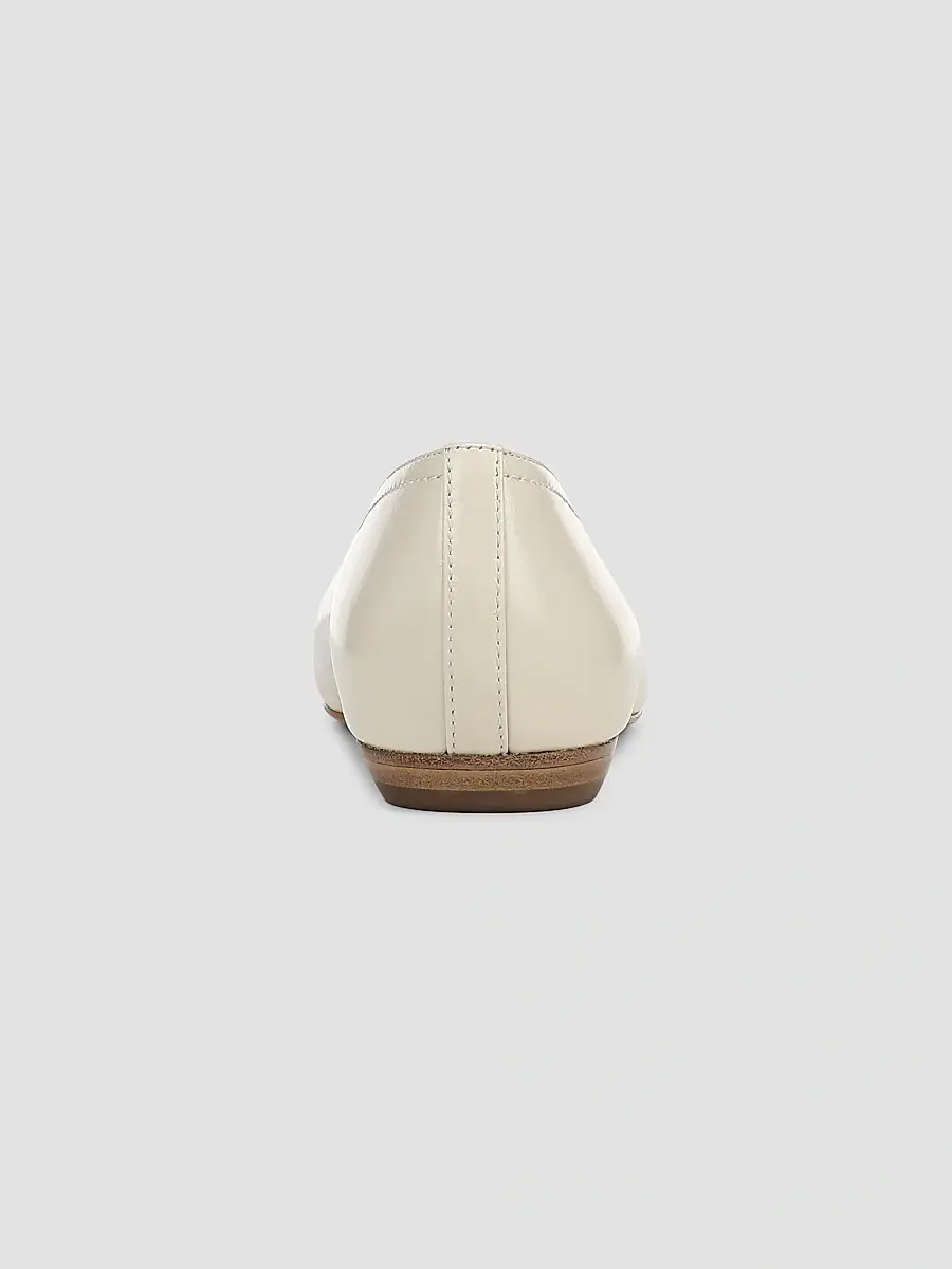 Veronica Beard Women's Bancroft Leather Ballerina Flats | Thumbnail 3 Veronica Beard Women's Bancroft Leather Ballerina Flats | Thumbnail 3