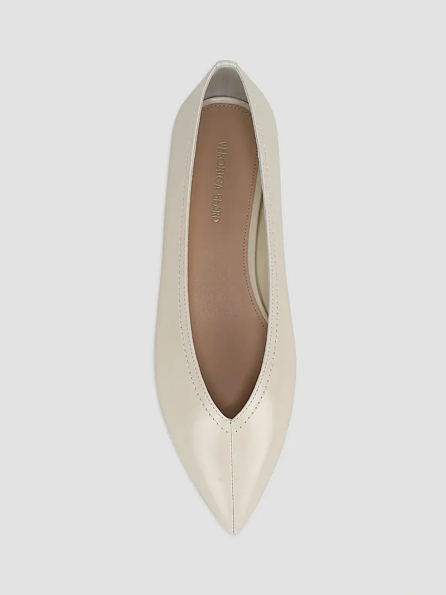 Veronica Beard Women's Bancroft Leather Ballerina Flats | Thumbnail 4 Veronica Beard Women's Bancroft Leather Ballerina Flats | Thumbnail 4