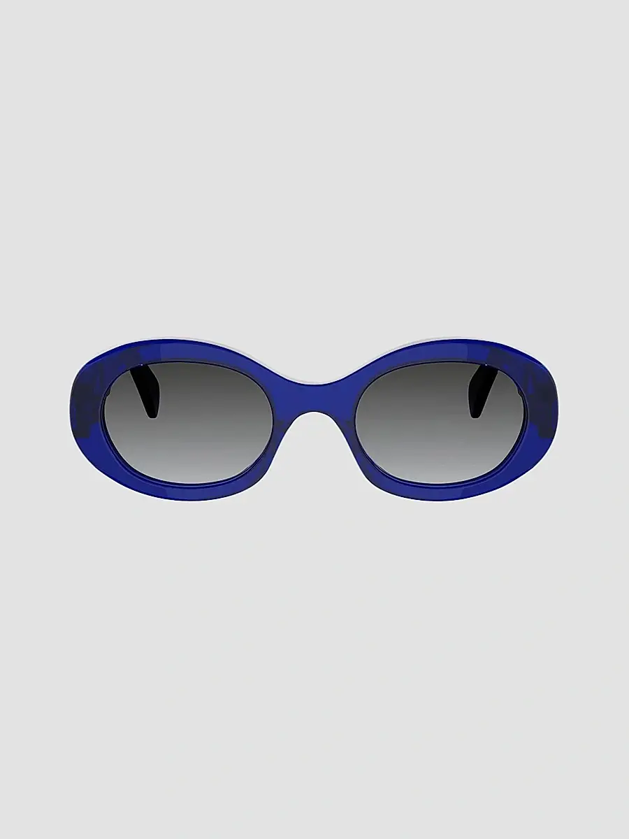Celine Women's Triomphe 01 52MM Round Sunglasses | Thumbnail 2 Celine Women's Triomphe 01 52MM Round Sunglasses | Thumbnail 2