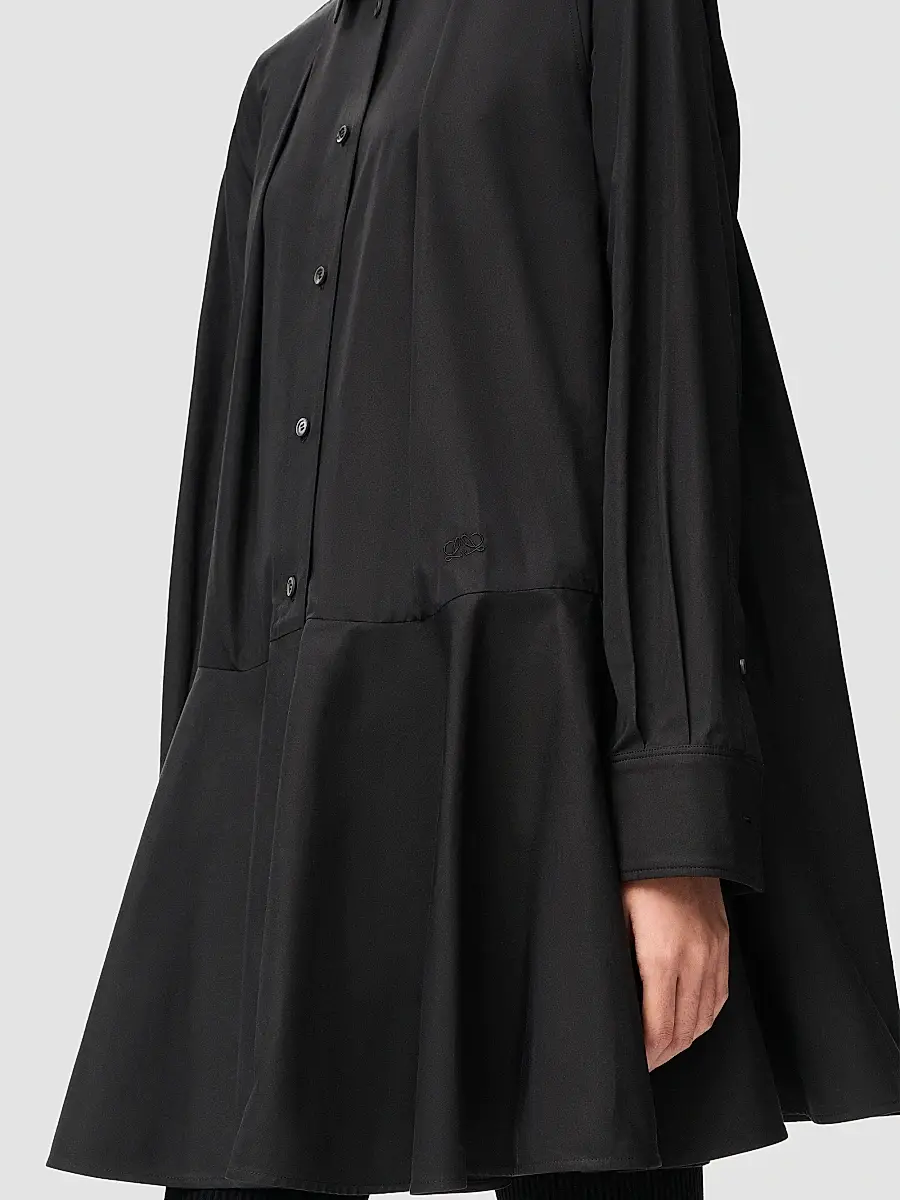 Loewe Women's Cotton Drop-Waist Midi-Shirtdress | Thumbnail 5 Loewe Women's Cotton Drop-Waist Midi-Shirtdress | Thumbnail 5