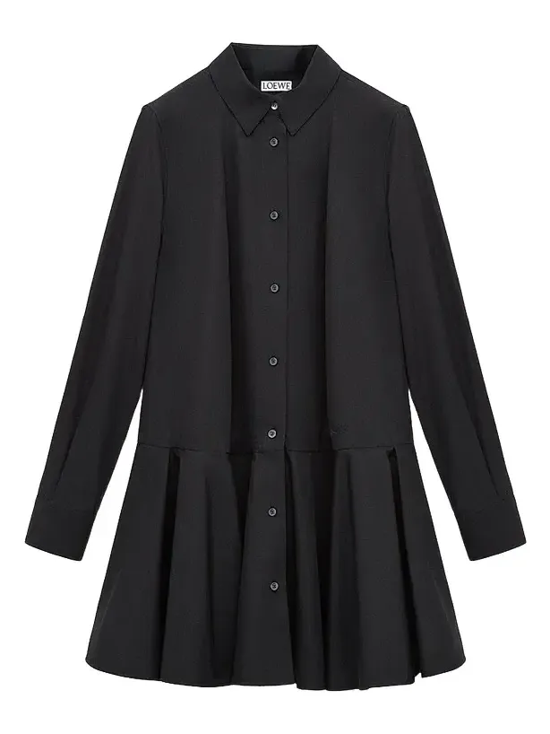 Women's Cotton Drop-Waist Midi-Shirtdress Women's Cotton Drop-Waist Midi-Shirtdress