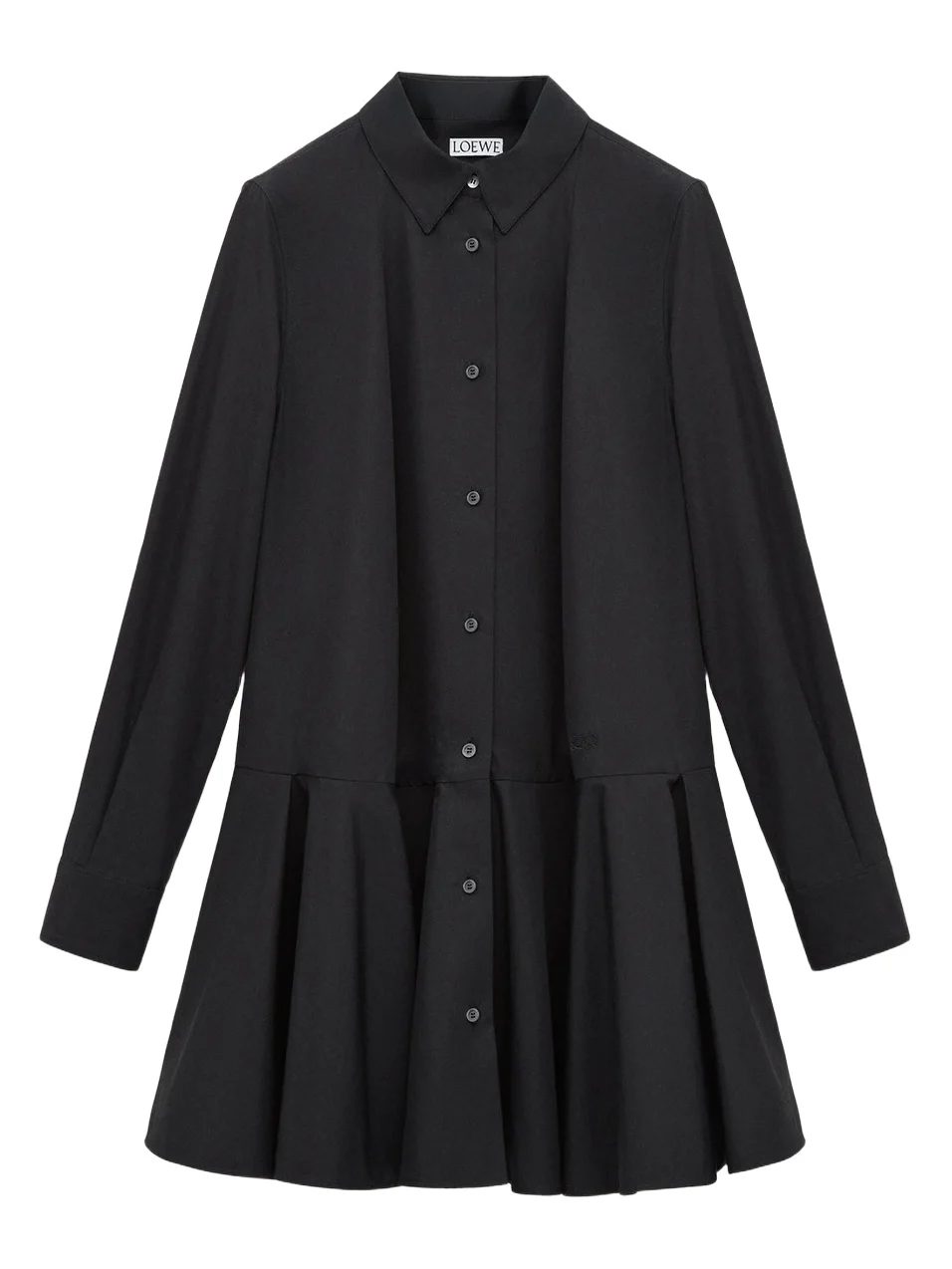 Women's Cotton Drop-Waist Midi-Shirtdress Women's Cotton Drop-Waist Midi-Shirtdress