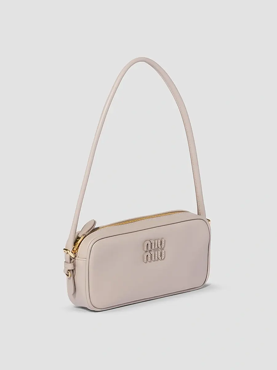 Miu Miu Women's Leather Pouch | Thumbnail 2 Miu Miu Women's Leather Pouch | Thumbnail 2