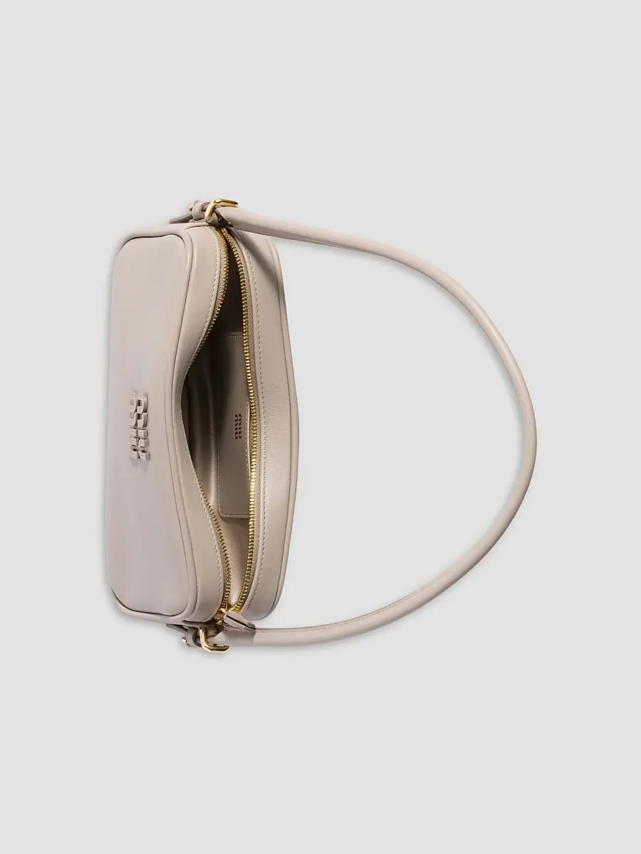 Miu Miu Women's Leather Pouch | Thumbnail 4 Miu Miu Women's Leather Pouch | Thumbnail 4