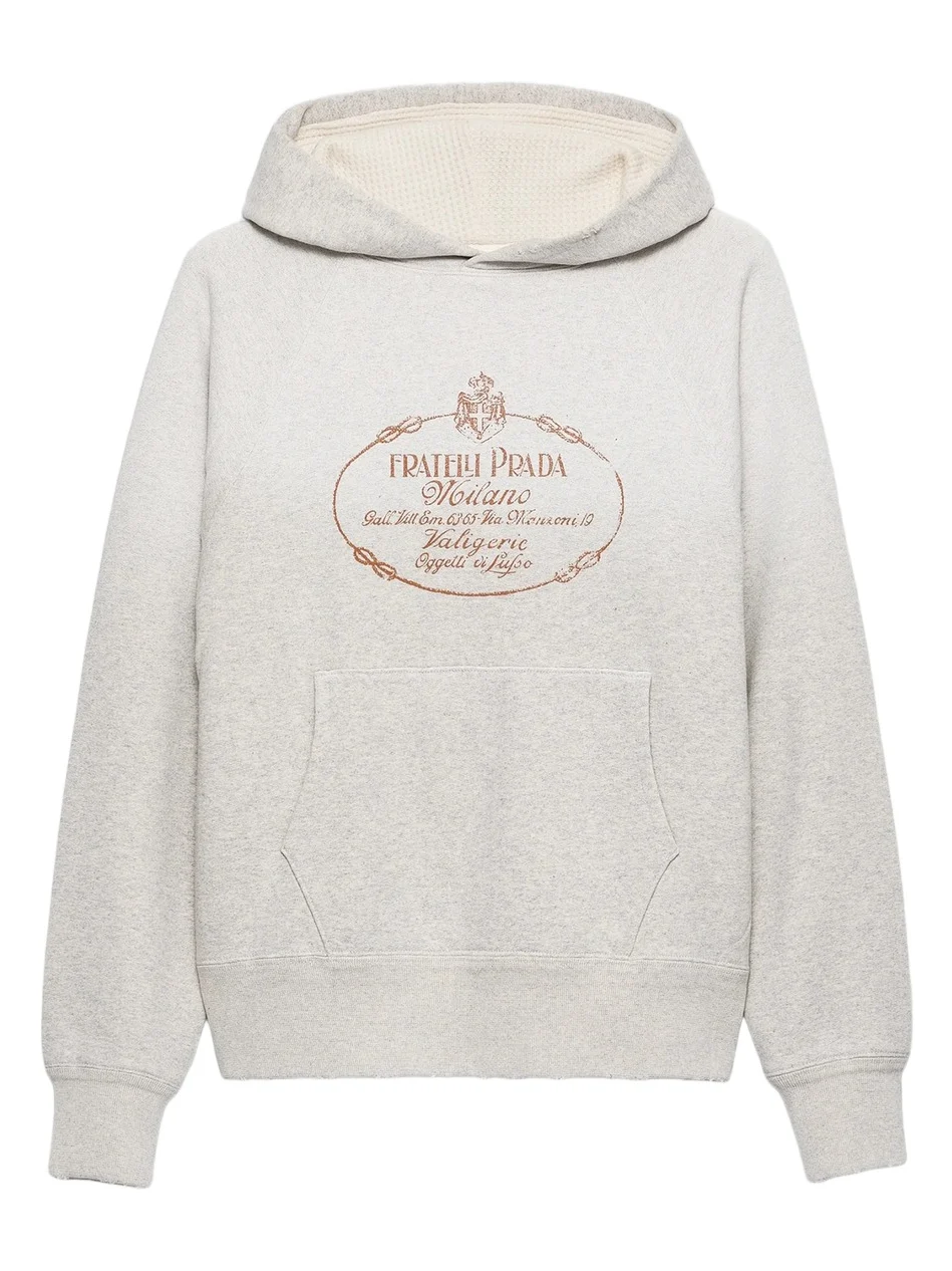 Prada Women's Cotton Fleece Hoodie