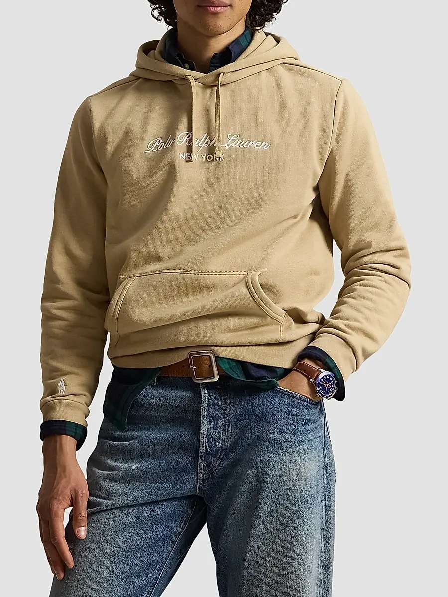 Polo Ralph Lauren Men's Logo Fleece Hoodie | Thumbnail 4 Polo Ralph Lauren Men's Logo Fleece Hoodie | Thumbnail 4