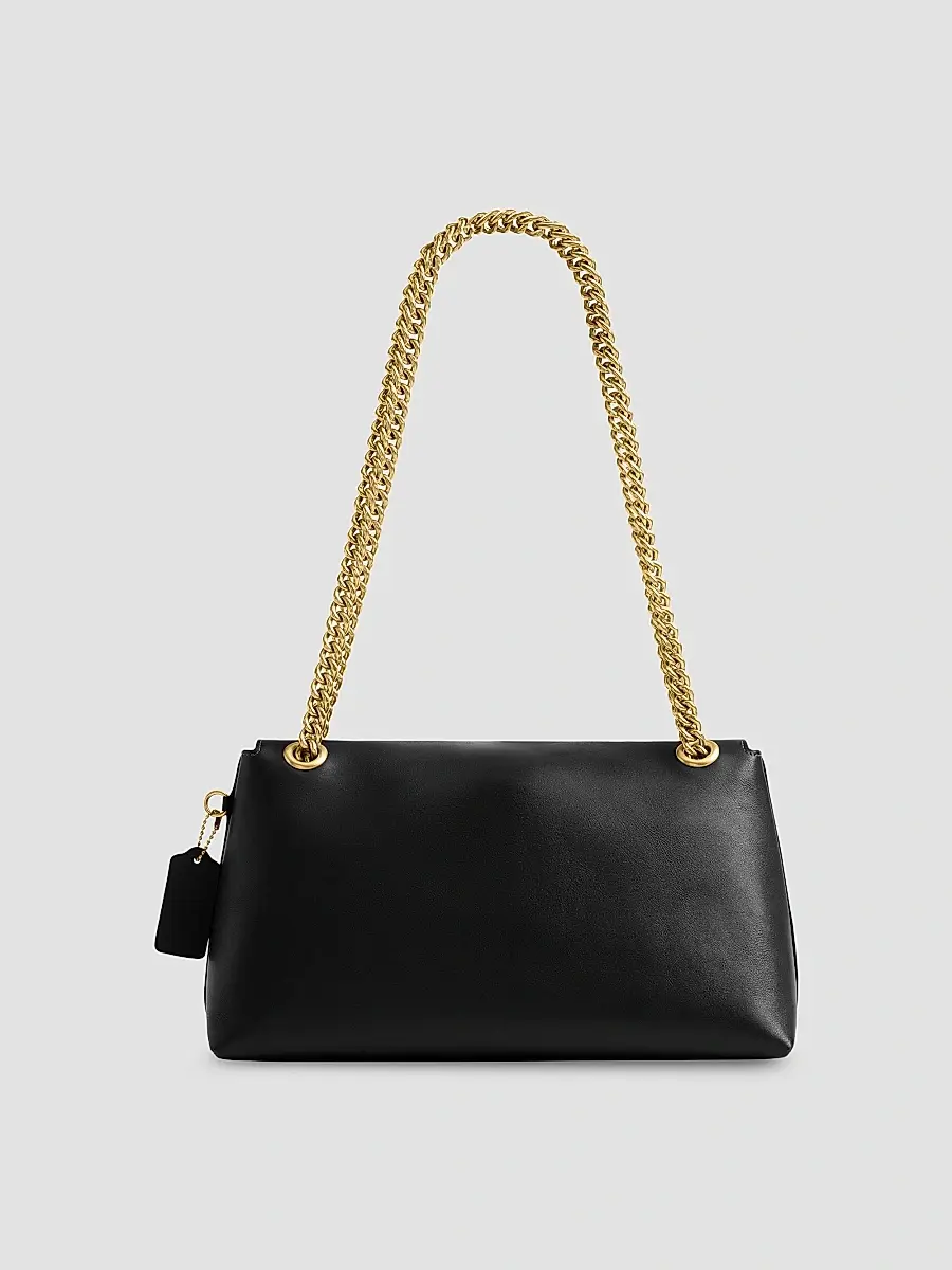 Coach Women's Chelsea 30 Leather Shoulder Bag | Thumbnail 4 Coach Women's Chelsea 30 Leather Shoulder Bag | Thumbnail 4
