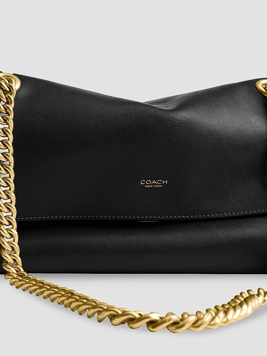 Coach Women's Chelsea 30 Leather Shoulder Bag | Thumbnail 5 Coach Women's Chelsea 30 Leather Shoulder Bag | Thumbnail 5