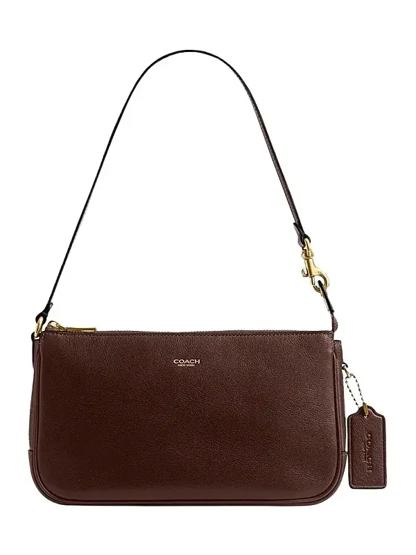 Women's Plaza Leather Shoulder Bag