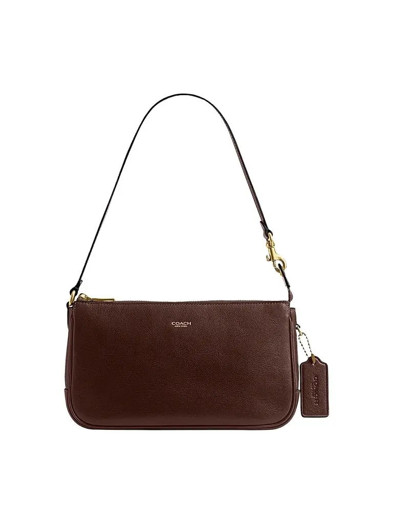 Coach Women's Plaza Leather Shoulder Bag