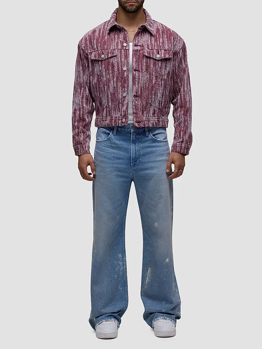 Hudson Jeans Men's Cotton-Blend Trucker Jacket | Thumbnail 2 Hudson Jeans Men's Cotton-Blend Trucker Jacket | Thumbnail 2