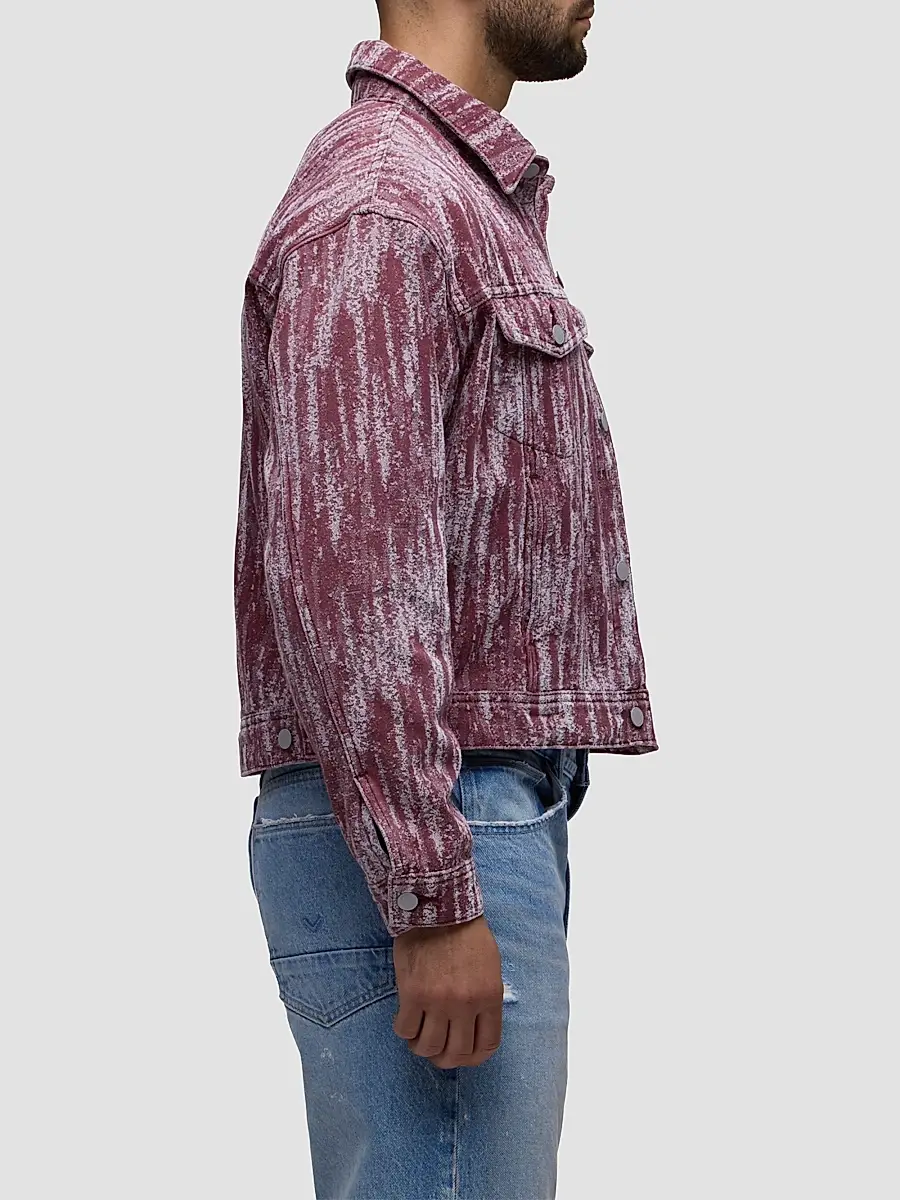 Hudson Jeans Men's Cotton-Blend Trucker Jacket | Thumbnail 4 Hudson Jeans Men's Cotton-Blend Trucker Jacket | Thumbnail 4