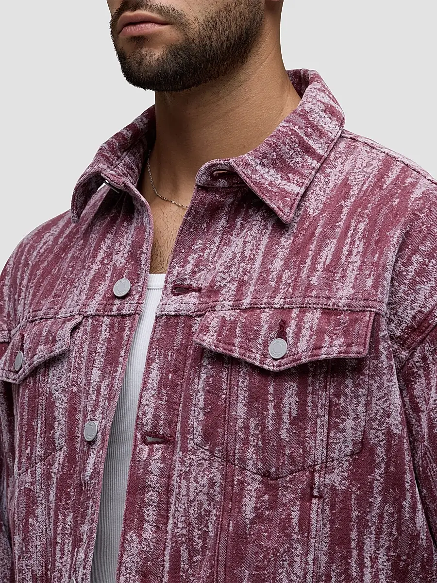 Hudson Jeans Men's Cotton-Blend Trucker Jacket | Thumbnail 5 Hudson Jeans Men's Cotton-Blend Trucker Jacket | Thumbnail 5