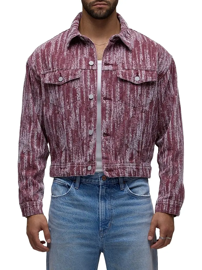Hudson Jeans Men's Cotton-Blend Trucker Jacket