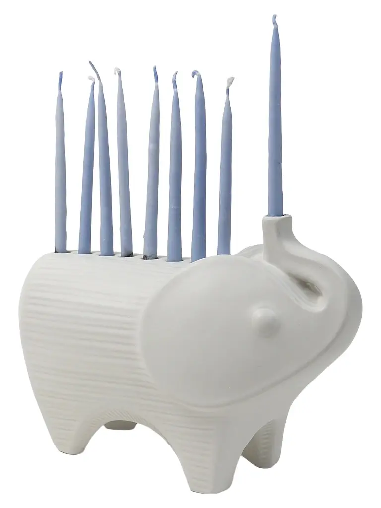 Jonathan Adler Judaica Elephant Menorah